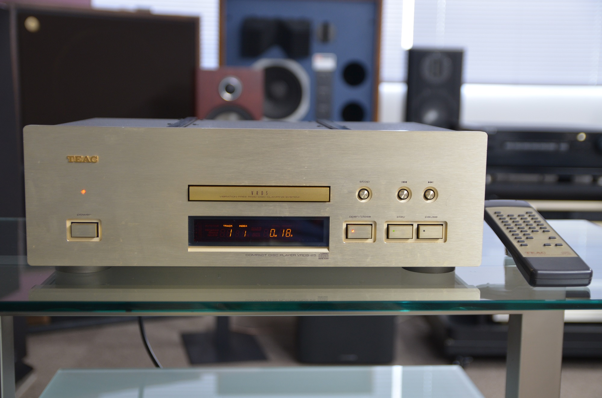 TEAC VRDS-25 CDプレーヤー メンテナンス品 - オーディオ買取