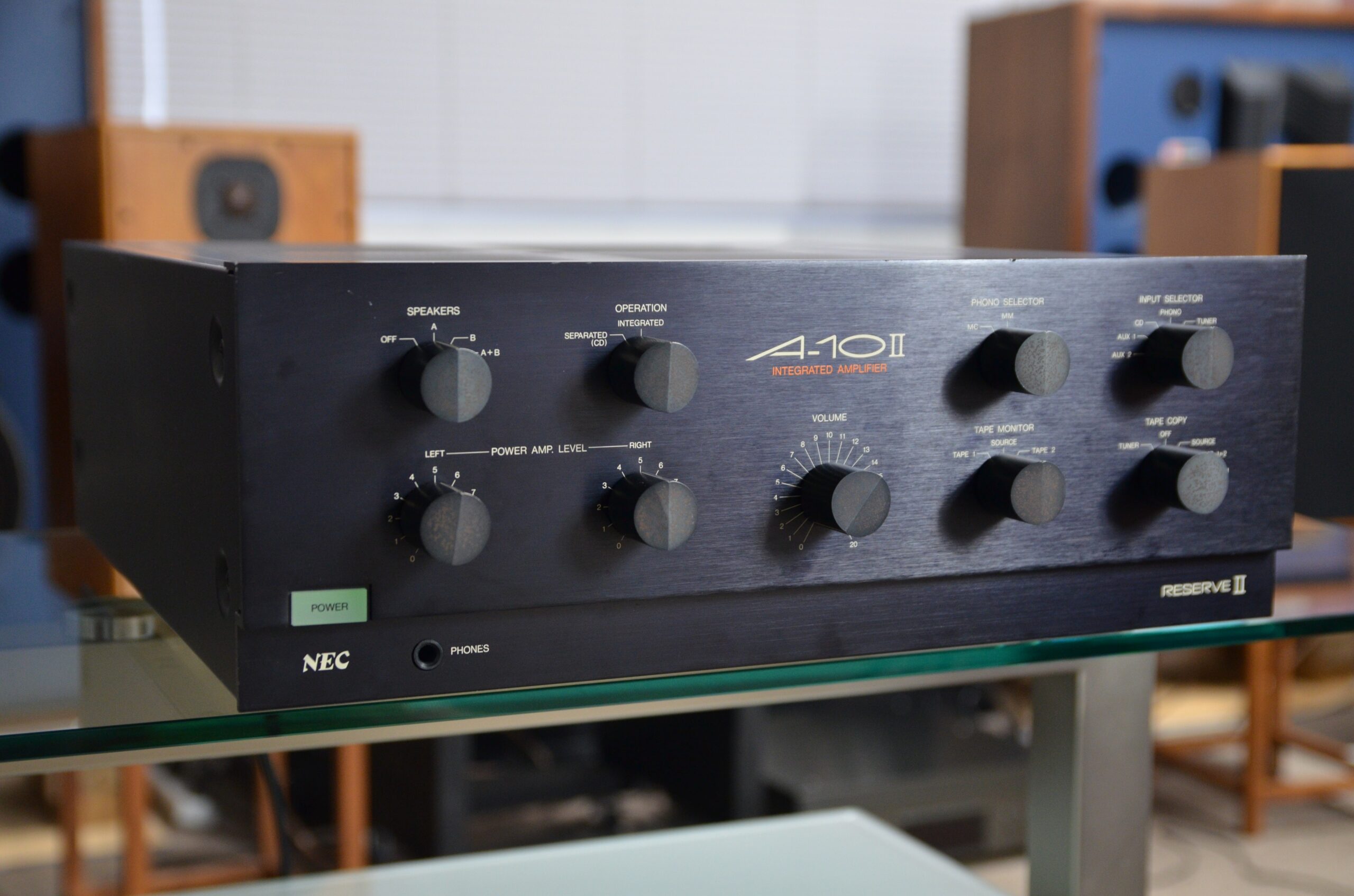 NEC A-10 II 　動作品 NEC A-10Ⅱ リザーブⅡ電源搭載インテグレーテッドアンプ - YEBISU本舗