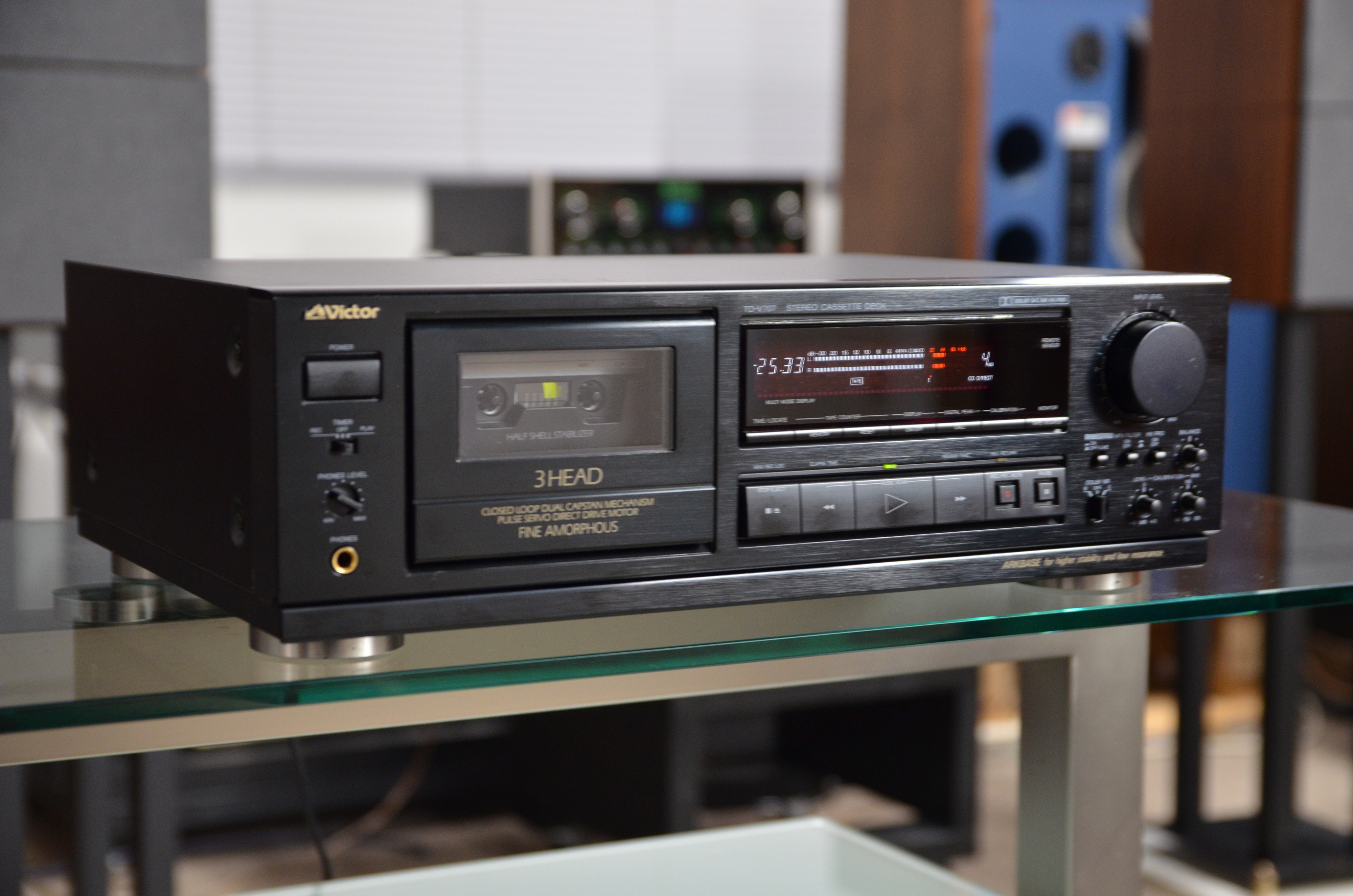 Victor ビクター TD-V707 3ヘッドカセットデッキ 買取販売